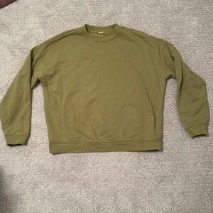 ALO Yoga Taupe Crewneck Top